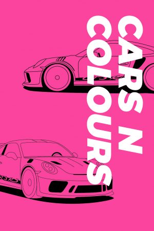 Plakat Porsche 911 GT3 RS Cars N Colours